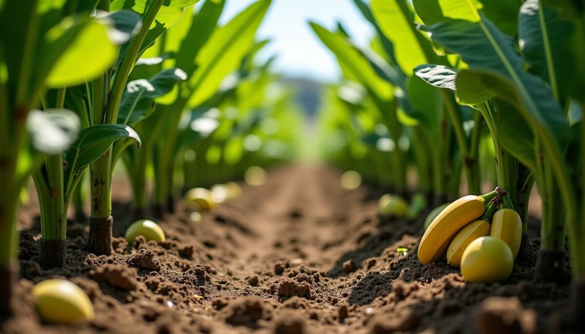 Quelle est la distance idéale entre les bananiers pour une plantation optimale ?
