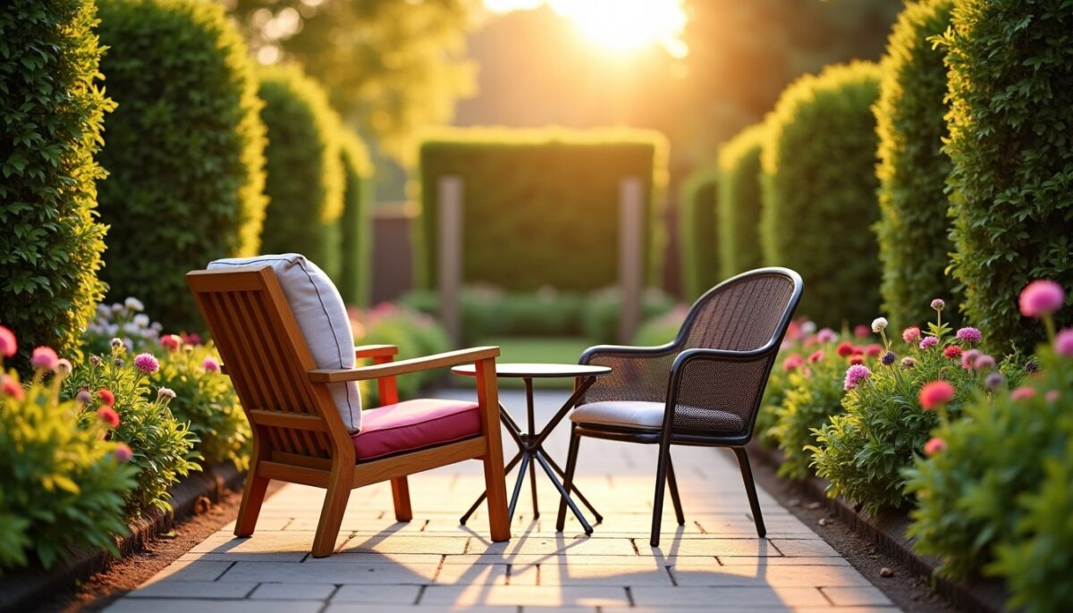 Comment sélectionner les matériaux idéaux pour vos chaises et fauteuils de jardin ?