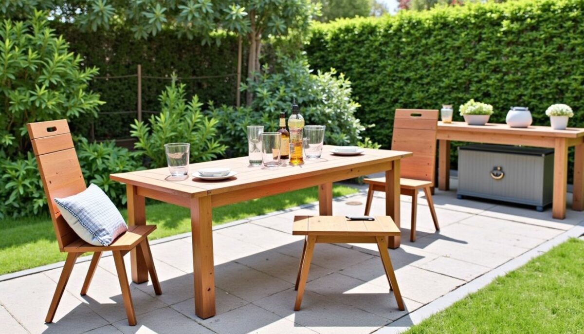 Comment choisir la peinture idéale pour une table de jardin en bois ?