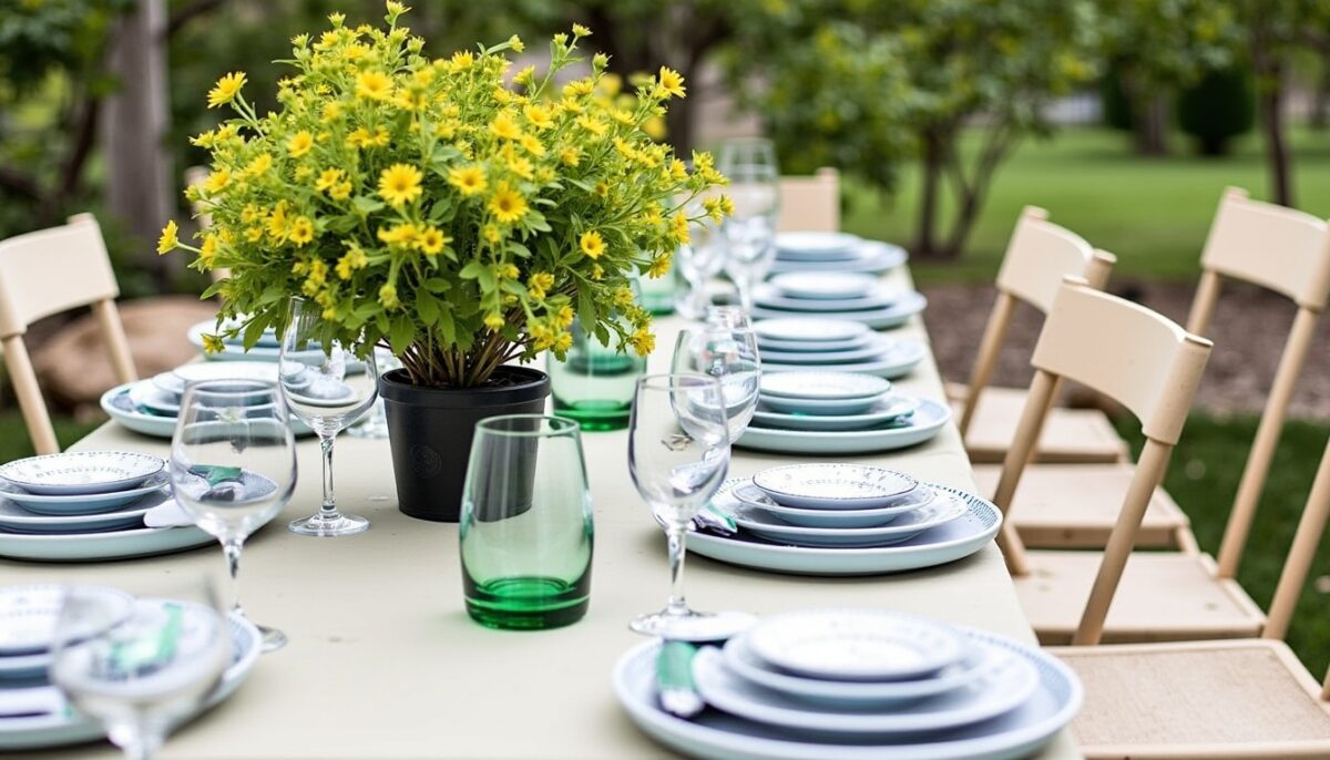 Guide Pratique : Comment Redonner Vie à Votre Table de Jardin en Plastique