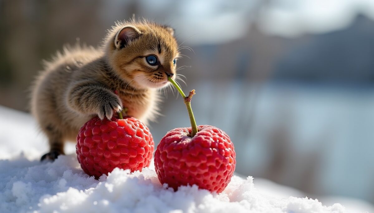 Quel animal laisse des crottes contenant des noyaux de cerise ?