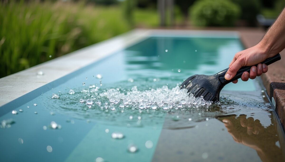 Méthodes efficaces pour éliminer les poches d&rsquo;eau entre le sol et le liner